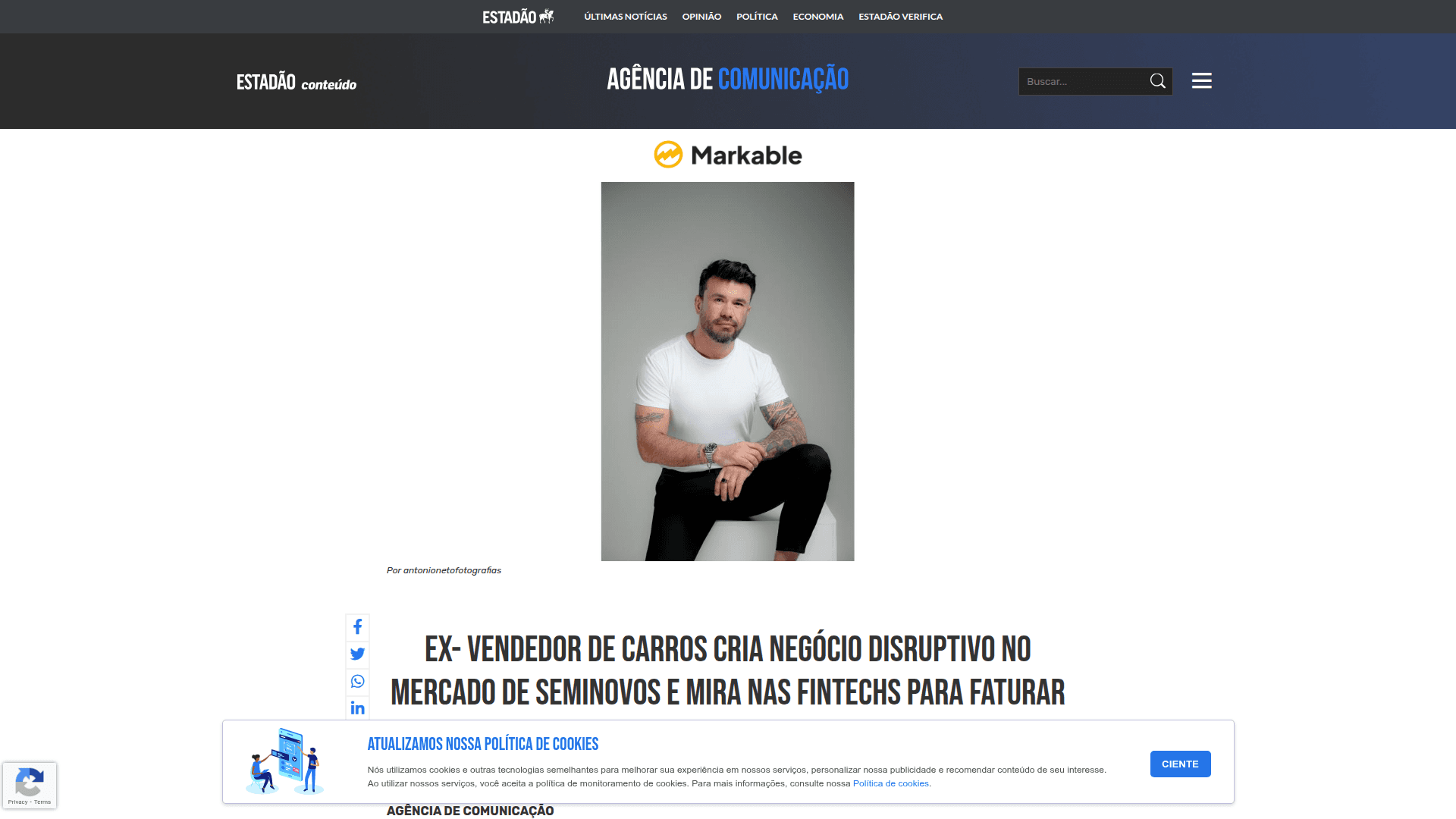 Ex-vendedor cria negócio disruptivo e mira nas fintechs para faturar R$ 1,8 bi